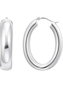 Paar Creolen Thomas Sabo "Schmuck Silber 925 Ohrringe Chunky-Design", silber (silberfarben), Ohrringe, Damen, Silber 925 (recycelt)