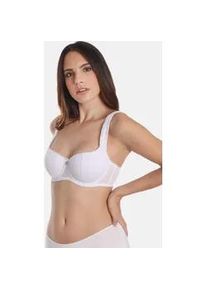 Sassa Mode Push-up-BH SASSA, Damen, Gr. 75, Cup D, wei&szlig;, Obermaterial: 90% Polyamid, 10% Elasthan. Futter: 92% Polyamid, 8% Elasthan, bestickt, gemustert, unifarben, bequem, BHs Push-up-BH, Spezielle, weiche Einlage