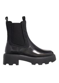 Tory Burch Stiefeletten - T Monogram Lug Boot 65Mm - Gr. 41 (EU) - in Schwarz - f&uuml;r Damen