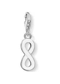 Charm-Einh&auml;nger Thomas Sabo "Infinity", silber (silberfarben), Charms, Damen, Silber 925 (recycelt)