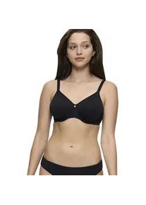 Minimizer-BH Triumph "Body Make-Up Essentials", Damen, Gr. 85, Cup C, schwarz, Microtouch, Obermaterial: 66% Polyester, 25% Polyamid, 9% Elasthan, Basic, BHs Minimizer-BH, reduziert optisch um eine Cup-Gr&ouml;&szlig;e, seidig weich, Microfaser