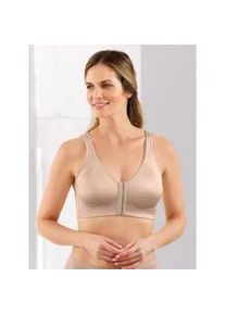 B&uuml;gelloser BH Speidel, Damen, Gr. 100, Cup C, beige (elfenbein), 87% Polyamid, 13% Elasthan, BHs