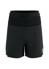 Compressport Trail Racing 2-In-1 Short Laufshorts Herren (Gr XL |schwarz)