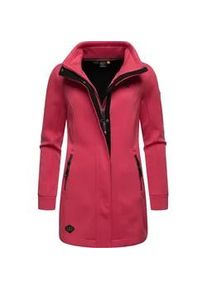 Sweatjacke Ragwear "Letrice Bonded", Damen, Gr. S (36), lila (beere), Sweatware, Obermaterial:100% Polyester, tailliert Po-bedeckend, hoch geschlossener Ausschnitt, &Auml;rmel ohne &Auml;rmelschlitz normaler Saum, Sweatjacken Sweatjacke, Elegante Zip-Jacke mit hohem Kragen in Feinstrickoptik