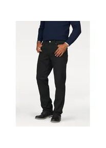 MAN'S WORLD Dehnbund-Hose MAN'S WORLD, Herren, Gr. 31, N + U Gr, schwarz, Obermaterial: 98% Baumwolle, 2% Elasthan, unifarben, bequem lang, Hosen, Stretch - bequem mit seitlichem Gummizug, Topseller