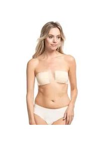 Klebe-BH MAGIC BODYFASHION "Boob Tape", Damen, Gr. N-Gr, braun (latte), Obermaterial: 95% Baumwolle, 5% Elasthan, unifarben, k&ouml;rpernah, BHs Klebe-BH, tr&auml;gerlos, r&uuml;ckenfrei, tief ausgeschnitten und viele weitere Optionen