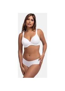 B&uuml;gel-BH Dorina "Rachel", Damen, Gr. 90, Cup E, wei&szlig;, Obermaterial: 72% Polyamid, 28% Elasthan, unifarben, BHs B&uuml;gel-BH, mit Schale, nahtlos vorgeformte Cups, gepolsterte Tr&auml;ger
