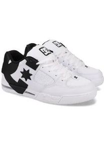 Sneaker DC Shoes "DC Command", Herren, Gr. 7(39), wei&szlig; (wei&szlig;schwarz), Obermaterial:50.46% Leder, 49.54% Synthetikmaterial;, Schuhe Sneaker