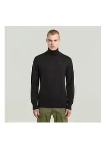 G-Star Raw G-Star f&uuml;r Herren. D27706-B692-6484 Turtle Premium Pullover schwarz (L), L&auml;ssig, Wolle