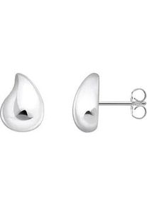 Paar Ohrstecker Thomas Sabo "Bold Elegance organische Tropfenform", silber (silberfarben), Ohrringe, Damen, Silber 925 (recycelt)