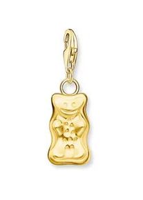 Charm-Einh&auml;nger Thomas Sabo "Thomas Sabo x HARIBO: Charm", gold (gelbgoldfarben), Charms, Damen, Silber 925 (recycelt)