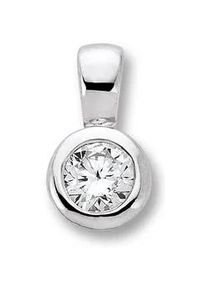 Kettenanh&auml;nger ONE ELEMENT "Zirkonia Anh&auml;nger aus 925 Silber", silber, Schmuckanh&auml;nger, Damen, mit Zirkonia, Silber 925 (Sterlingsilber), Kettenanh&auml;nger, Bedeutungsvoll & zeitlos &ndash; ein Begleiter mit Pers&ouml;nlichkeit