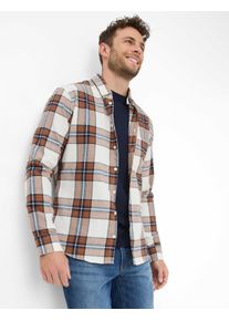 Brax Herren Hemd Style DANIEL hazel, Beige, Gr. M