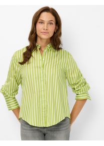 Brax Damen Hemd Style VICA moss pearl, hellgrün, Gr. 42