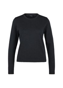 Woll- & Merinopullover Stoic MerinoKnit MMXX.Kniva II Sweater Damen (Gr M |schwarz)