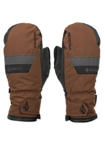Volcom Stay Dry GORE-TEX Mittens Handschuhe Herren (Größe XL |braun |wasserdicht)