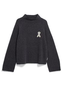 armedangels Iconic A Monalaa Bouclé Pullover Damen (Gr XXL |grau/schwarz)