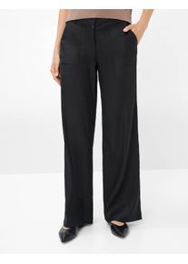 Brax Damen Palazzohose Style MAINE, schwarz, Gr. 38L