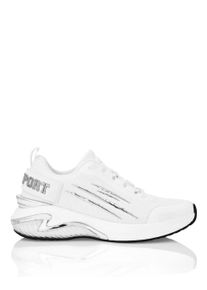 Plein Sport Low-Top Sneaker - Runner Sneaker - Gr. 42 (EU) - in Wei&szlig; - f&uuml;r Damen