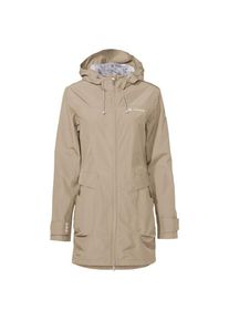 Regenjacke Vaude Skomer Parka II Damen (Gr 46 |beige |wasserdicht)