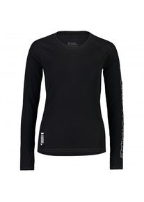 Mons Royale Bella Tech L/S Merinounterwäsche Damen Alltag (Gr XS |schwarz)