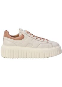 Hogan Low-Top Sneaker - Flat Shoes Ivory - Gr. 35 (EU) - in Wei&szlig; - f&uuml;r Damen