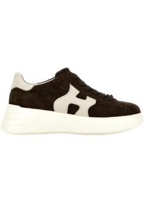 Hogan Low-Top Sneaker - Flat Shoes Brown - Gr. 35 (EU) - in Braun - f&uuml;r Damen