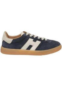 Hogan Low-Top Sneaker - Sneakers 'Cool' - Gr. UK_10 - in Blau - f&uuml;r Damen