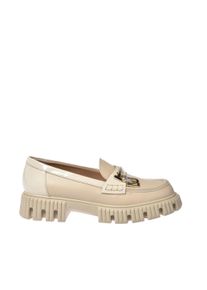 Baldinini Loafer - MOCASSIN Baldinini - Gr. 37 (EU) - in Creme - f&uuml;r Damen