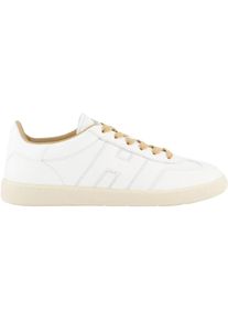 Hogan Low-Top Sneaker - Dames Cool Sneaker Wit/Nude - Gr. 39 (EU) - in Schwarz - f&uuml;r Damen