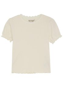 Huttelihut T-Shirt S/S Rib T-Shirt Kinder (Gr 110 |beige)
