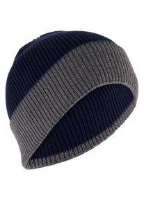 P.A.C. Blocwul Beanie Mütze (Gr One Size |blau/grau)