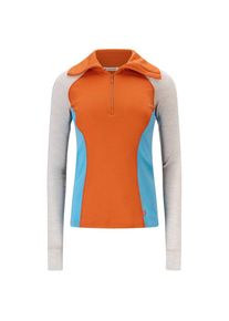 Merinounterwäsche Aclima Warmwool Polo Damen (Gr M |orange)