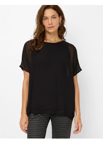 Brax Damen Shirt Style CLAIRE S black, schwarz, Gr. 34