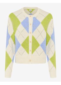 Brax Damen Strickjacke Style ANN soft ecru, mehrfarbig, Gr. 36