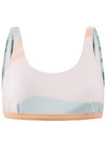 PICTURE Clove Print Bralette Top Bikini-Top Damen (Gr S |weiß)