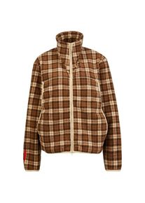 The Mountain Studio Soft Wool Pile Jacket Fleecejacke Damen (Gr XL |braun)