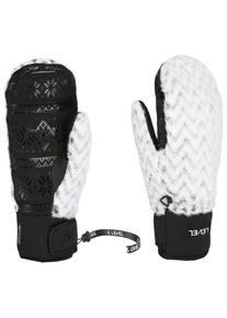 Level Siberian Mitt Handschuhe (Gr M |schwarz/weiß |wasserdicht)