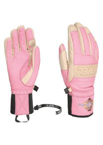 Level Joy Handschuhe Damen (Gr M |rosa |wasserdicht)