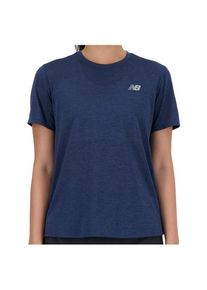 New Balance Athletics S/S Laufshirt Women (Gr M |blau)