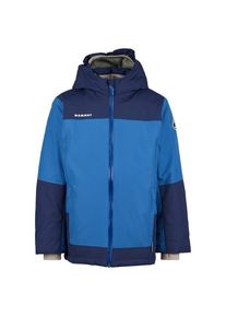 Regenjacke Mammut Treeline Hardshell Thermo Hooded Jacket Kinder (Gr 116 |blau |wasserdicht)