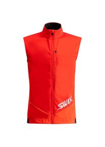 Swix Quantum Windstopper Vest Softshellweste Herren (Gr S |rot)