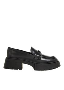 Coach Loafer - Leah Platform Leather - Gr. 40 (EU) - in Schwarz - f&uuml;r Damen