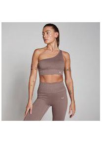 MP Damen TeMPo Rib Nahtloser Asymmetrischer BH &ndash; Haselnuss - XXL