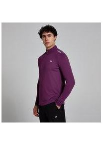 Myprotein MP Herren Active Top mit 1/4-Rei&szlig;verschluss &ndash; Violett - XS