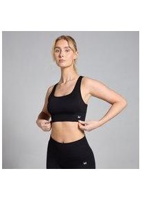 MP Damen Shape Nahtloser Sport-BH &mdash; Schwarz - XS