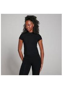 MP Damen TeMPo Body Fit Kurzarm-T-Shirt &ndash; Schwarz - XL