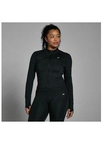 Myprotein MP Damen Power Crop-Jacke &ndash; Schwarz - XS