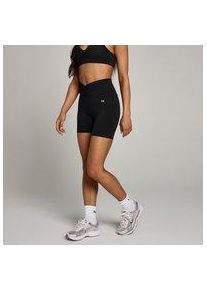 MP Damen TeMPo Shorts mit geraffter Vorderseite &ndash; Schwarz - XS