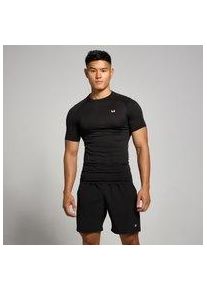 Myprotein MP Herren Tempo nahtloses T-Shirt mit Grafikelement &ndash; Schwarz - XL